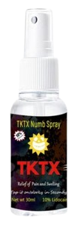 TKTX Tattoo Spray 30ml – Fast Numbing Relief During Sessions