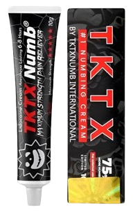 TKTX Black 75% Tattoo Cream