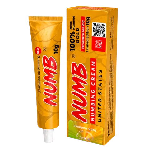 NUMB Gold 100% Tattoo Cream