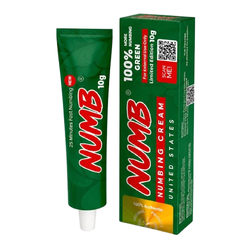 NUMB Green 100% Tattoo Cream